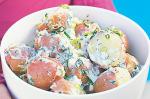 British Creamy Potato Salad With Herbs Recipe Appetizer