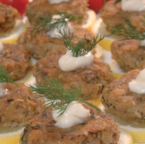 Finnish Fish Cakes Appetizer