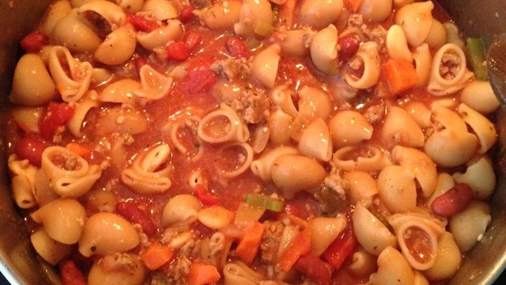 Italian Easy Pasta Fagioli Recipe Dinner