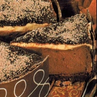 American Chocolate Collar Cheesecake Dessert
