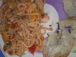 Italian Chicken Spaghetti baked Spaghetti Dinner