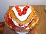 American Double Strawberry Shortcake Dessert