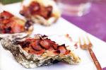 American Oysters With Balsamic and Pancetta Recipe BBQ Grill