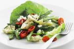 Canadian Asparagus Artichoke And Grape Tomato Salad With Cottage Cheese Recipe Appetizer