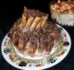 American Crown Pork Roast With Cranberry Stuffing Appetizer
