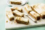 American Carrot Cake Slice Recipe Dessert