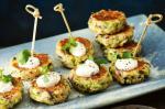 American Zucchini Haloumi And Preserved Lemon Fritters Recipe Appetizer