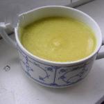 American Fennel Soup and Zucchini Appetizer