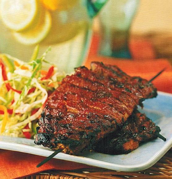 Canadian Barbecued Pork Tenderloin ribs Dinner