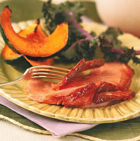 Canadian Bourbon Baked Ham Dinner