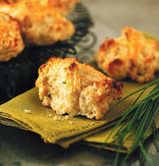 Irish Herb and Cheddar Drop Biscuits Breakfast