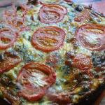 American Tart with Tomatoes and Basil Appetizer