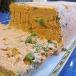 American Terrine of Salmon to Small Peas Appetizer