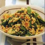 Groats Jaglana with Spinach recipe