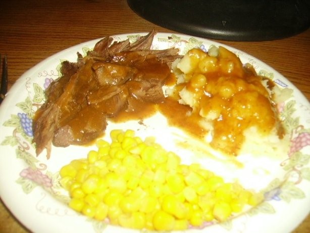 American Roast Beef With Gravy 3 Dinner