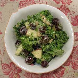 Canadian Broccoli Salad Grapes Appetizer