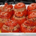 Canadian Tomatoes Stuffed to the Calf Appetizer