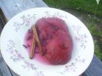 American Crock Pot Brilliant Red Pears Dessert