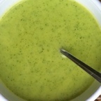 Australian Courgette amd spinach soup Soup