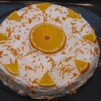 Polish Orange Cake 1 Dinner