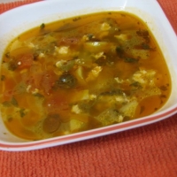 Pakistani Vegetable and Paneer Cheese Soup Soup