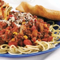 Fiesta Spaghetti recipe