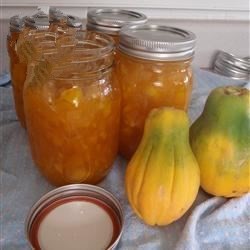 American Fresh Papaya Jam Recipe Dessert