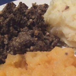 American Burns Night Haggis Appetizer