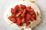American Strawberrypassionfruit Pavlova Recipe Dessert