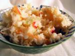 American Coleslaw With Apple and Onion Appetizer