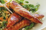 Marinated Chicken With Asianstyle Salad Recipe recipe