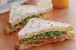 American Silverside Cheese And Chutney Sandwiches Recipe Drink