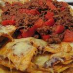 Chilean Nacho Chile with Cheese Appetizer
