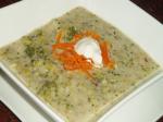 Canadian Orange Leek Soup Appetizer