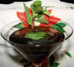 Canadian Black Santa Martini Appetizer