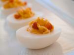 British Pimento Cheese Deviled Eggs Appetizer