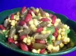 British Kidney Bean and Corn Salad Dinner