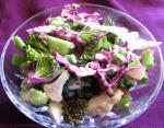 American Flower Power Caesar Salad Appetizer