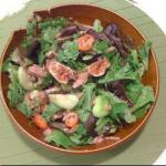 American Tuna Salad and Figs Dessert