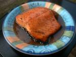 American Grilled Glazed Salmon Dinner