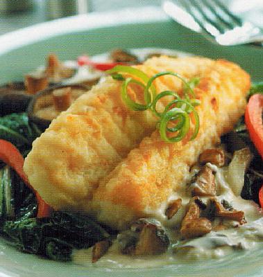 Canadian Pan Roasted Monkfish Appetizer