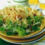 Italian Salad with Cabbage and Grapes Appetizer