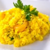 Sri Lankan Saffron Rice Dinner