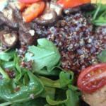 American Quinoa Salad Shiitake Mushrooms Appetizer