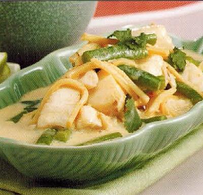 Italian Yellow Fish Curry Appetizer