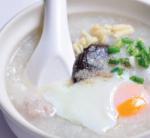 American Congee Rice Porridge Soup Dinner