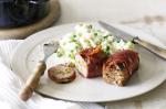 American Pork And Sage Mini Meatloaves With Celeriac And Pea Mash Recipe Appetizer