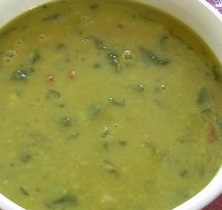 Guatemalan Taro Leaf Chicken Soup Soup