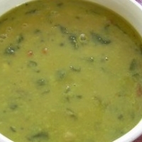 Taro Leaf Chicken Soup recipe