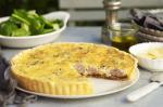 American Caramelised Onion And Sausage Quiche Recipe Appetizer